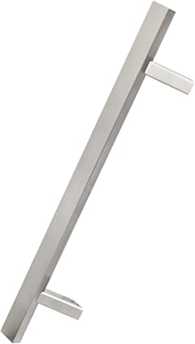 KOTARBAU® Außentürbeschlag Einseitiger Haustürgriff aus Edelstahl INOX 45 Grad 450 x 650 mm von KOTARBAU