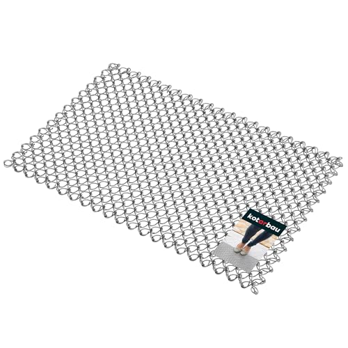KOTARBAU® Drahtgittermatte XL verzinkter Stahldraht 640 mm Fußabtreter Fussmatten für den Aussenbereich Türmatte von KOTARBAU