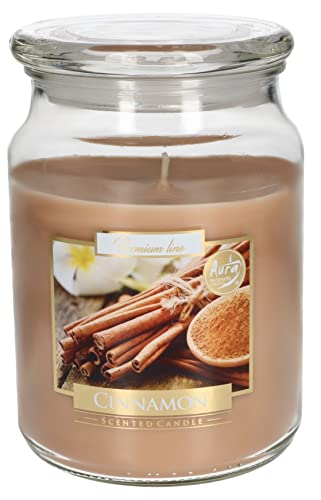 KOTARBAU® Duftkerze Duft Groß im Glas mit Deckel Cinnamon Geschenkidee Aromatherapie Dekorations-Kerzen Brenndauer bis zu 100 Stunden von KOTARBAU