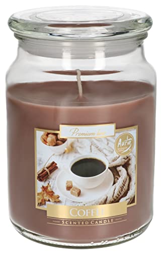 KOTARBAU® Duftkerze Duft Groß im Glas mit Deckel Coffee Geschenkidee Aromatherapie Dekorations-Kerzen Brenndauer bis zu 100 Stunden von KOTARBAU
