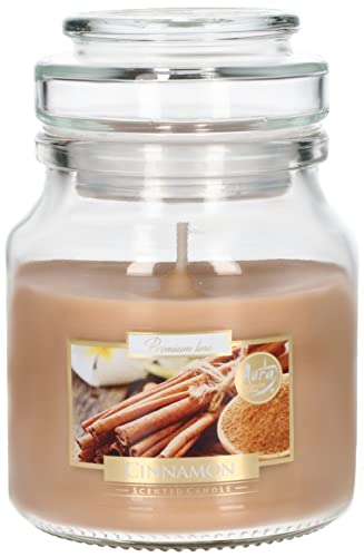 KOTARBAU® Duftkerze Duft Klein im Glas mit Deckel Cinnamon Geschenkidee Aromatherapie Dekorations-Kerzen Brenndauer bis zu 28 Stunden von KOTARBAU