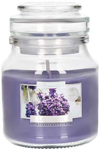 KOTARBAU® Duftkerze Duft Klein im Glas mit Deckel Lavendel Geschenkidee Aromatherapie Dekorations-Kerzen Brenndauer bis zu 28 Stunden von KOTARBAU