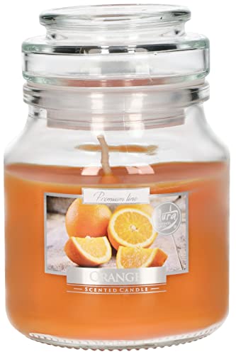 KOTARBAU® Duftkerze Duft Klein im Glas mit Deckel Orange Geschenkidee Aromatherapie Dekorations-Kerzen Brenndauer bis zu 28 Stunden von KOTARBAU