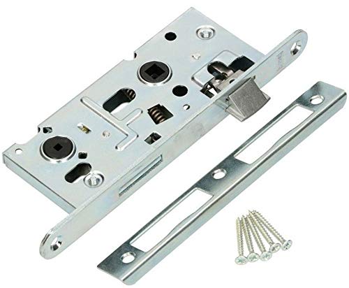 KOTARBAU® Einsteckschloss 72/40 mm WC Universal Türschloss Zimmertürschloss Innenraumtürschloss WC-Türschloss Badezimmertürschloss von KOTARBAU