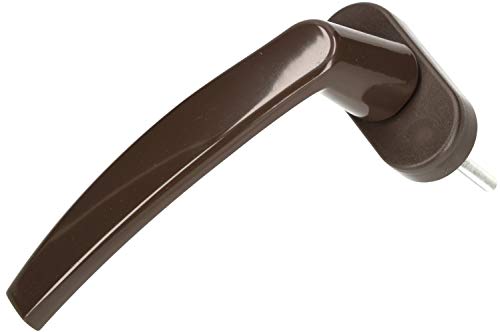 KOTARBAU® Fenstergriff Braun Vierkantstift E7 Solide Universal Dreh-Kipp 90 Grad Rastung Balkon Terrasse Rosette Schrauben Enthalten von KOTARBAU