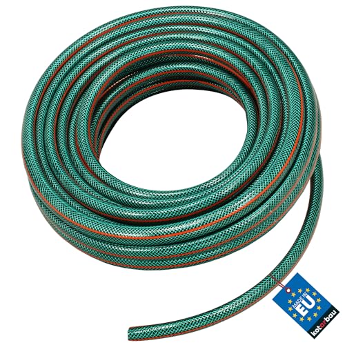 KOTARBAU® Gartenschlauch 1" 10m 4-lagig Verstärkt Grün Professionell zum Gießen von Pflanzen von KOTARBAU