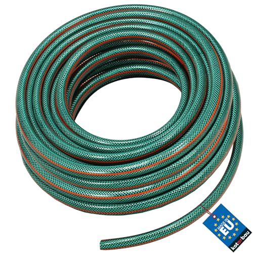 KOTARBAU® Gartenschlauch 1" 30m 4-lagig Verstärkt Grün Professionell zum Gießen von Pflanzen von KOTARBAU