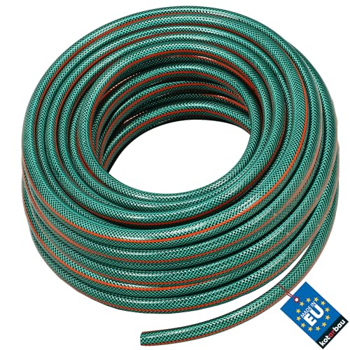 KOTARBAU® Gartenschlauch 1" 50m 4-lagig Verstärkt Grün Professionell zum Gießen von Pflanzen von KOTARBAU