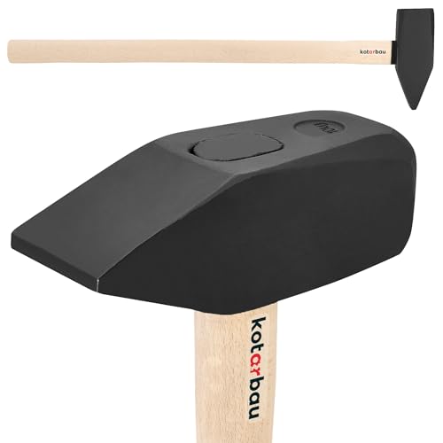 KOTARBAU® Hammer 10 kg mit Holzschaft Stahlhammer 900 mm Schlosserhammer Vorschlaghämmer Ingenieurhammer Werkzeug von KOTARBAU