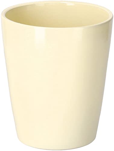 KOTARBAU® Keramik Blumentopf Übertopf für Orchideen H 150mm ⌀ 120 mm Cremefarben von KOTARBAU