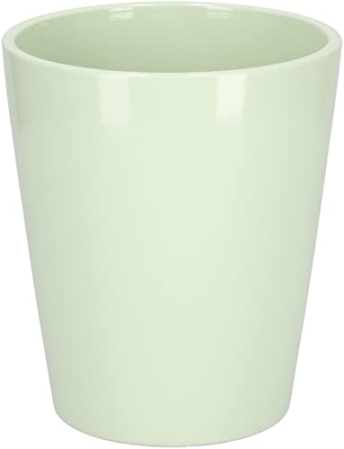 KOTARBAU® Keramik Blumentopf Übertopf für Orchideen H 150mm ⌀ 120 mm Minze von KOTARBAU