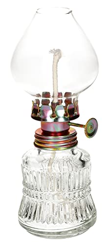KOTARBAU® Mini-Öllampe mit Docht Petroleumlampe Vintage von KOTARBAU