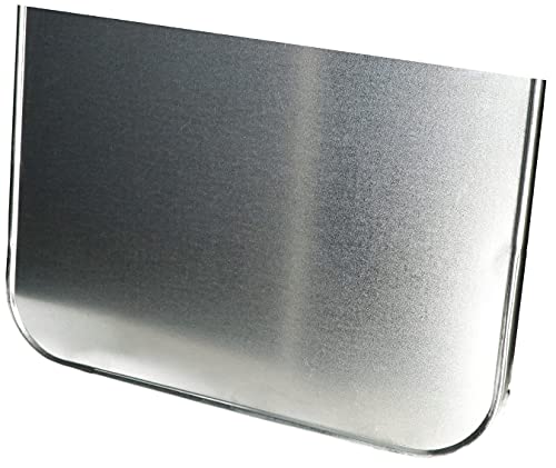 KOTARBAU® Ofen-Bodenblech 480x310 mm Bodenschutz für Feuerstellen Silber von KOTARBAU