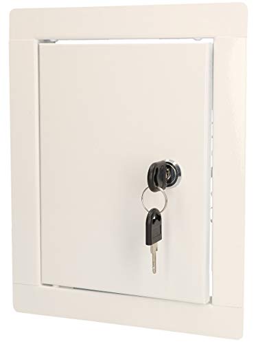 KOTARBAU® Revisionsklappe Revisionstür 15x20 cm Metall Revision Inspektionsklappe Fliesentür Abdeckung für Revisionsschächte von KOTARBAU