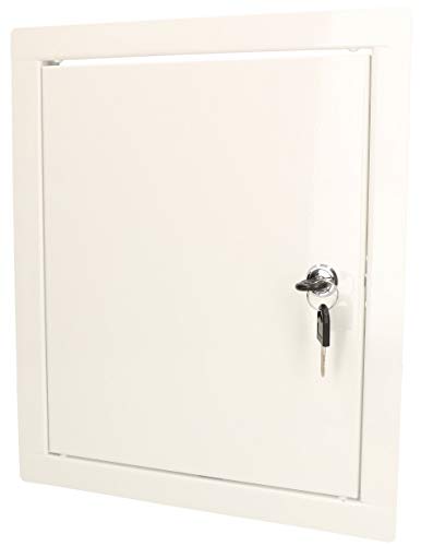 KOTARBAU® Revisionsklappe Revisionstür 25x30 cm Metall Revision Inspektionsklappe Fliesentür Abdeckung für Revisionsschächte von KOTARBAU