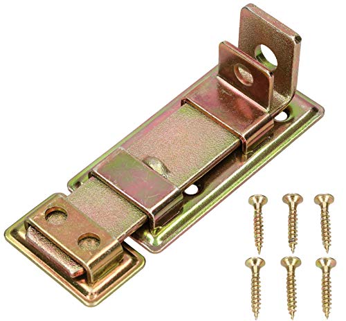 KOTARBAU® Schlossriegel 130 mm Gerade Gelb Verzinkt Universal von KOTARBAU