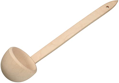 KOTARBAU® Schöpfkelle Küchenlöffel aus Holz 38 cm Suppen- und Saucenlöffel von KOTARBAU