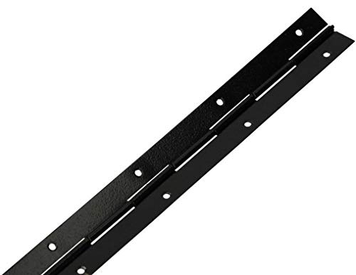 KOTARBAU® Stangenscharnier Klavierband 400/31 mm Schwarz Teilbar/Schneidbar Scharnier Kürzbar Stabil Anschweißband Scharnierband Möbelscharnier von KOTARBAU