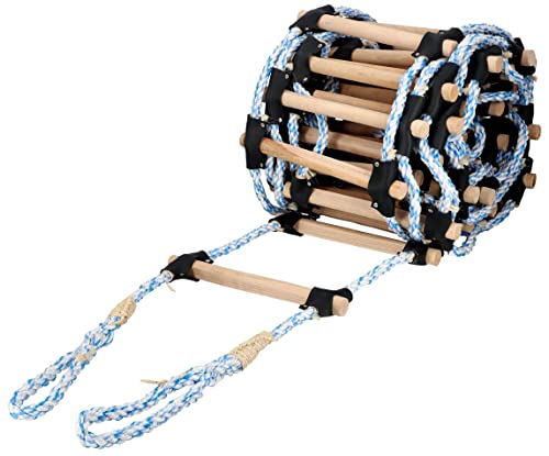 KOTARBAU® Strickleiter für Dachdecker mit Holzsprossen 15 M von KOTARBAU