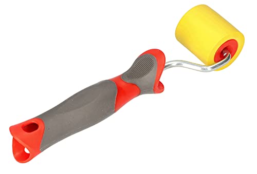 KOTARBAU® Tapeten-Andrückroller 45mm mit Gummirolle und Kunststoffgriff von KOTARBAU