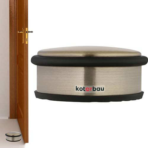 KOTARBAU® Türstopper für Türen Freisehend Türpuffer niedrig patiniert von KOTARBAU