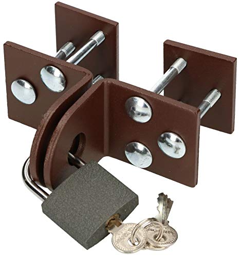 KOTARBAU® Überfalle 50 mm Kellerverschluss Sicherheitsüberfalle mit Vorhängeschloss Schloss Vorrichtung Türbeschlag Türvorhängeschloss Verschrauben von KOTARBAU