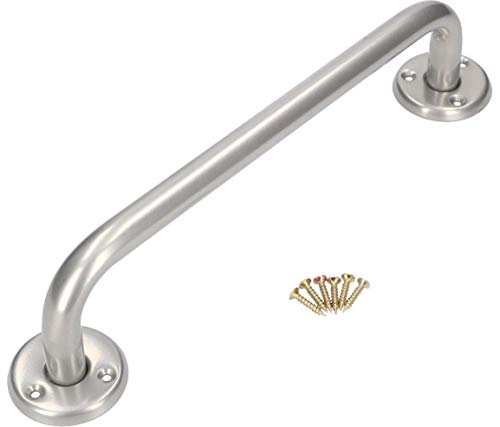 KOTARBAU® Wannengriff 300 mm Silber Halter Badewannengriff Duschgriff Wandgriff Wandhalter Wandmontage Haltegriff für Senioren Badezimmer Badehilfe von KOTARBAU