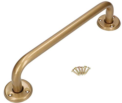 KOTARBAU® Wannengriff 400 mm Gold Halter Badewannengriff Duschgriff Wandgriff Wandhalter Wandmontage Haltegriff für Senioren Badezimmer Badehilfe von KOTARBAU