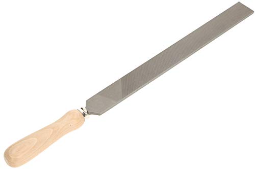 KOTARBAU® Werkstattfeile Flach Länge: 350 mm Hieb 2 (Mittel) Handfeile Flachfeile Metallfeile für Metallverarbeitung von KOTARBAU