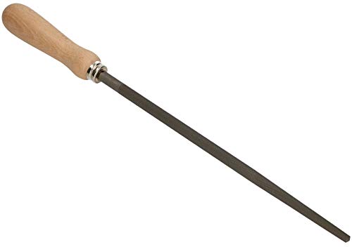 KOTARBAU® Werkstattfeile Rund Länge: 300 mm Hieb 2 (Mittel) Handfeile Rundfeile Metallfeile für grobe Metallverarbeitung von KOTARBAU