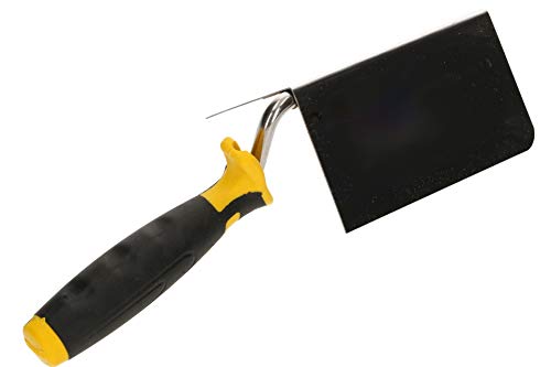 KOTARBAU Edelstahl Inneneckenkelle 120 mm x 65 mm mit Kunststoffgriff Eckenkelle Kelle zum Bearbeiten von Innenecken in Wänden KOTARBAU Edelstahl Inneneckenkelle 120 mm x 65 mm mit Kunststoffgriff Eckenkelle Kelle zum Bearbeiten von Innenecken in Wänden von KOTARBAU