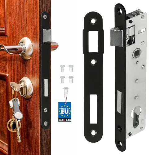 KOTARBAU Einsteckschloss Gegenplatte Verzinkt Universal Links/Rechts Zimmertürschloss Rohrrahmenschloss Innen/Außenbereich Sicherheisschloss 90/22 PZ KOTARBAU Einsteckschloss Gegenplatte Verzinkt Universal Links/Rechts Zimmertürschloss Rohrrahmenschloss Innen/Außenbereich Sicherheisschloss 90/22 PZ von KOTARBAU