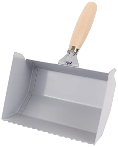 KOTARBAU Klebekelle 100 – 420 mm Holzgriff Plankelle Porenbetonkelle Gasbetonkelle Mörtelbettkelle Plansteinkelle Betonschaufel Rechteckzahnung (175 mm) von KOTARBAU