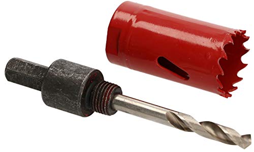 KOTARBAU Lochsäge 27 mm HSS mit Zentrierbohrer Lochfräse Bohrkrone Lochkreissäge Sägekranz für Metall, Edelstahl, Holz, Kunststoff KOTARBAU Lochsäge 27 mm HSS mit Zentrierbohrer Lochfräse Bohrkrone Lochkreissäge Sägekranz für Metall, Edelstahl, Holz, Kunststoff von KOTARBAU