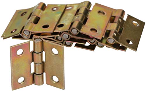KOTARBAU® Möbelscharniere 20 x 25 mm 50 St. Gerollte Scharniere Alle Größen Tischband Türband Möbelband Verzinkt Türscharniere Scharnier Kistenband Schrankscharniere von KOTARBAU