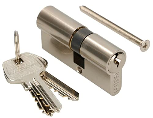KOTARBAU Schließzylinder 25/30 Nickel Zylinderschloss Profilzylinder Türzylinder Schloss Schlosszylinder Sicherheitsschloss Doppelzylinder Vermessingt KOTARBAU Schließzylinder 25/30 Nickel Zylinderschloss Profilzylinder Türzylinder Schloss Schlosszylinder Sicherheitsschloss Doppelzylinder Vermessingt von KOTARBAU