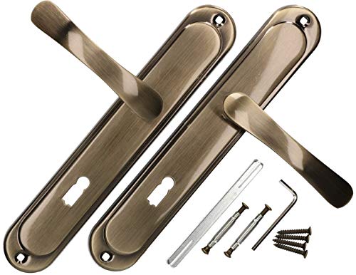 KOTARBAU Türdrücker 72 mm BB Türgriff Patin Türbeschlag Türklinke Drückergarnitur Langschild Türdrückergarnitur Innentür Außentür Handgriff Torbeschlag KOTARBAU Türdrücker 72 mm BB Türgriff Patin Türbeschlag Türklinke Drückergarnitur Langschild Türdrückergarnitur Innentür Außentür Handgriff Torbeschlag von KOTARBAU