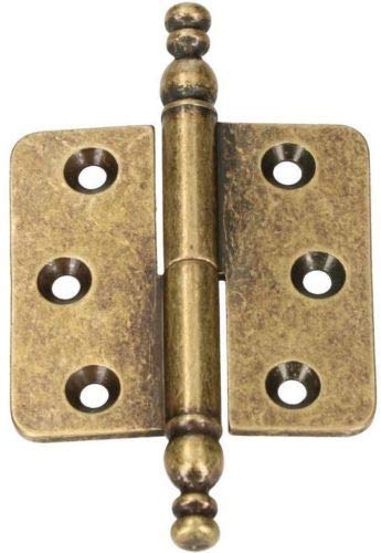 KOTARBAU Zierscharniere 45x45mm Möbelband Stilbänder Möbelscharnier Universal Alt Messing Rostabweisend Rechts Robust Praktisch KOTARBAU Zierscharniere 45x45mm Möbelband Stilbänder Möbelscharnier Universal Alt Messing Rostabweisend Rechts Robust Praktisch von KOTARBAU