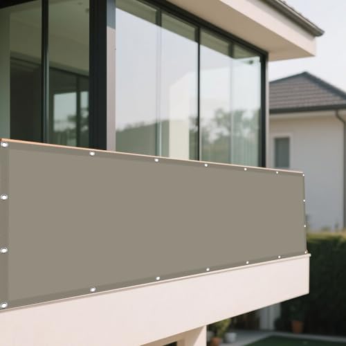 Sonnensegel Rechteckig Wasserdicht 155 x 180 cm Rechteckig Wasserdicht 98% UV Schutz Schattentuch Quadrat Ohne Bohren mit Ösen Segeltuch für Balkon Garten, Khaki Sonnensegel Rechteckig Wasserdicht 155 x 180 cm Rechteckig Wasserdicht 98% UV Schutz Schattentuch Quadrat Ohne Bohren mit Ösen Segeltuch für Balkon Garten, Khaki von KOUDU