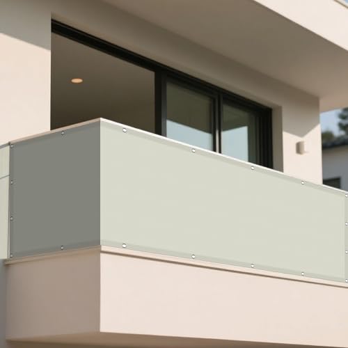 Sonnensegel Rechteckig mit Ösen Wasserdicht 35 x 450 cm Rechteckig Wasserdicht 98% UV Schutz Schattentuch Quadrat mit Ösen Und Befestigungsseile für Balkon Terrasse, Beige Sonnensegel Rechteckig mit Ösen Wasserdicht 35 x 450 cm Rechteckig Wasserdicht 98% UV Schutz Schattentuch Quadrat mit Ösen Und Befestigungsseile für Balkon Terrasse, Beige von KOUDU