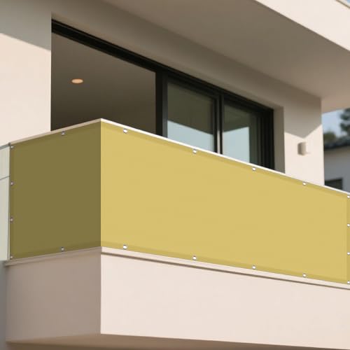 Sonnensegel Wasserdicht Rechteckig mit Ösen 2 x 2.6 m Rechteckig Wasserdicht 98% UV Schutz Sonnentuch Schattensegel inkl Befestigungsseile für Balkon Garten, Creme Farben Sonnensegel Wasserdicht Rechteckig mit Ösen 2 x 2.6 m Rechteckig Wasserdicht 98% UV Schutz Sonnentuch Schattensegel inkl Befestigungsseile für Balkon Garten, Creme Farben von KOUDU