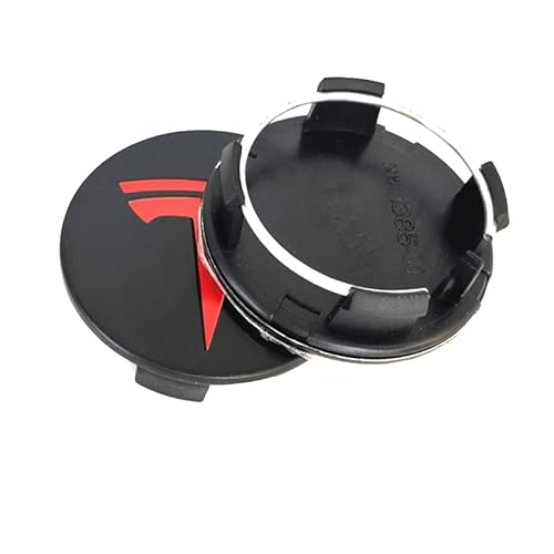 KOUNNENA 4 Stück Radnabenkappen Nabendeckel Felgendeckel Felgenkappen Radnabenabdeckung Radkappen 57mm Emblem Logo Abzeichen für Tesla Model S X 3 Y KOUNNENA 4 Stück Radnabenkappen Nabendeckel Felgendeckel Felgenkappen Radnabenabdeckung Radkappen 57mm Emblem Logo Abzeichen für Tesla Model S X 3 Y von KOUNNENA