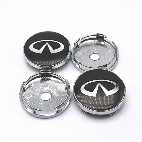 KOUNNENA 4 Stück Radnabenkappen Nabendeckel Felgendeckel Felgenkappen Radnabenabdeckung Radkappen 60mm für Infiniti FX35 Q50 Q30 ESQ QX50 QX60 QX70 EX JX35 G35 KOUNNENA 4 Stück Radnabenkappen Nabendeckel Felgendeckel Felgenkappen Radnabenabdeckung Radkappen 60mm für Infiniti FX35 Q50 Q30 ESQ QX50 QX60 QX70 EX JX35 G35 von KOUNNENA