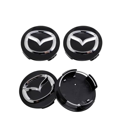 KOUNNENA 4 Stück Radnabenkappen Nabendeckel Felgendeckel Felgenkappen Radnabenabdeckung Radkappen für Mazda 2 3 6 Atenza MX3 MX5 CX3 CX5 CX9 323 626 RX8 RX7 Protege Axela MS Speed X7 KOUNNENA 4 Stück Radnabenkappen Nabendeckel Felgendeckel Felgenkappen Radnabenabdeckung Radkappen für Mazda 2 3 6 Atenza MX3 MX5 CX3 CX5 CX9 323 626 RX8 RX7 Protege Axela MS Speed X7 von KOUNNENA