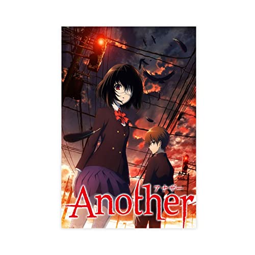 KOURT Another Anime Cover Leinwand Poster Schlafzimmer Dekor Sport Landschaft Büro Zimmer Dekor Geschenk Rahmen: 30 x 45 cm von KOURT