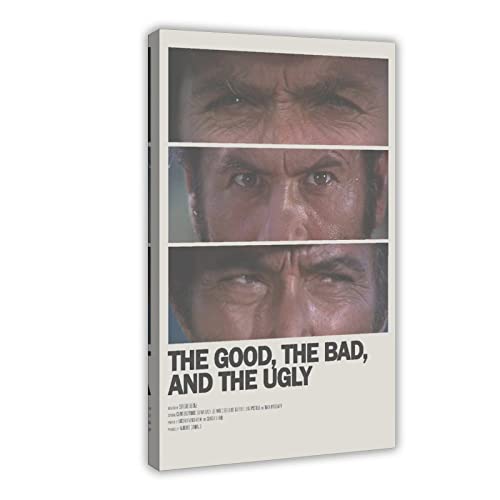 KOURT Film The Good, The Bad And The Ugly Vintage Poster 1 Leinwand Poster Schlafzimmer Dekor Sport Landschaft Büro Zimmer Dekor Geschenkrahmen 30 x 45 cm von KOURT