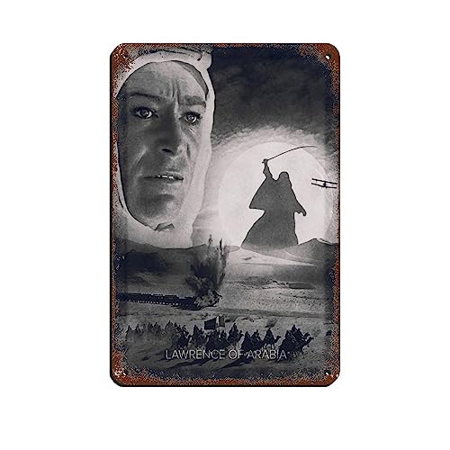 KOURT Lawrence of Arabia Vintage Filmposter Retro Poster Metall Blechschild Chic Art Retro Eisen Malerei Bar Menschen Höhle Cafe Familie Garage Poster Wanddekoration 20 x 30 cm KOURT Lawrence of Arabia Vintage Filmposter Retro Poster Metall Blechschild Chic Art Retro Eisen Malerei Bar Menschen Höhle Cafe Familie Garage Poster Wanddekoration 20 x 30 cm von KOURT