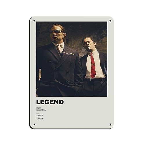 KOURT Legend Minimalistisches Filmposter Retro Poster Metall Blechschild Chic Kunst Retro Eisen Malerei Bar Menschen Höhle Cafe Familie Garage Poster Wanddekoration 30 x 40 cm von KOURT