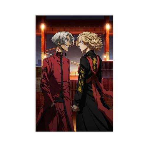 KOURT Tokyo Revengers Tenjiku Henne Anime Leinwand Poster Wandkunst Dekor Druck Bild Gemälde für Wohnzimmer Schlafzimmer Dekoration Unrahmen: 30 x 45 cm KOURT Tokyo Revengers Tenjiku Henne Anime Leinwand Poster Wandkunst Dekor Druck Bild Gemälde für Wohnzimmer Schlafzimmer Dekoration Unrahmen: 30 x 45 cm von KOURT