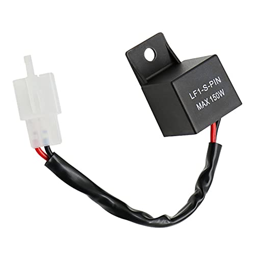 12V LED Relais Anzeige Relais Motorrad Load UnabhäNgige Anzeige LF1-S-PIN MAX 150W 2 PIN von KOUTOUMOR